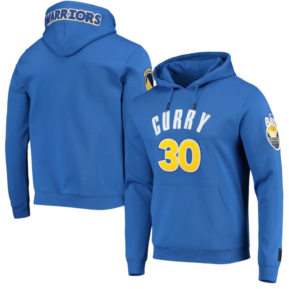 Pro Standard Warriors Curry Pullover Hoodie. NWT